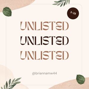 UNLISTED ITEMS 💕